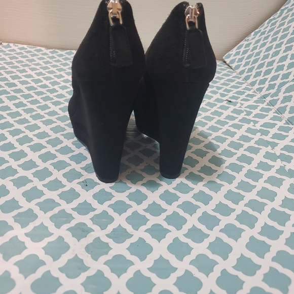 PRADASuede Cutout Accent Sandals - Picture 9 of 16